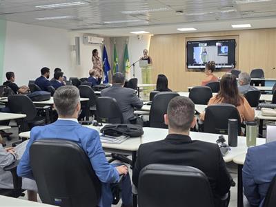 Foto da Notícia: Presidente da OAB-MT, Gisela Cardoso, participa da posse da Amatra 23